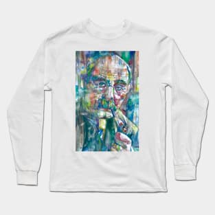 RUDYARD KIPLING - watercolor portrait .! Long Sleeve T-Shirt